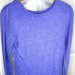 Victoria Secret Long sleeve Purple Shirt Size xs